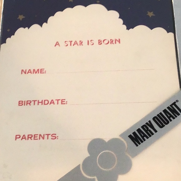 Mary Quant Baby Announcement Mid Century Stationary, set of 12, w/ envelopes. - Picture 4 of 5